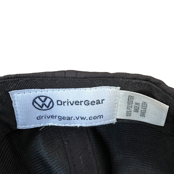 Volkswagen DriverGear Flat Bill Black Hat Designer - Picture 5 of 6